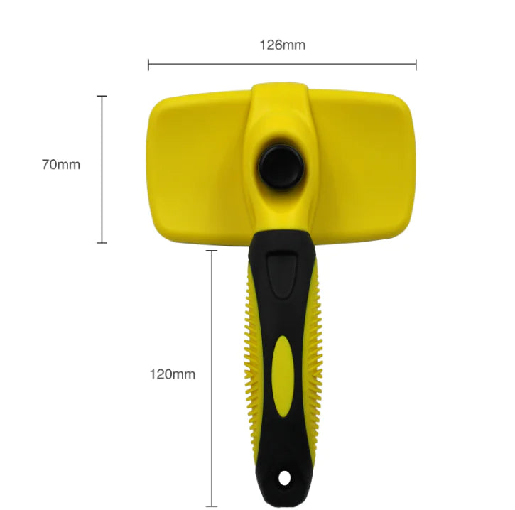Automatic Pet Grooming Brush for Shedding and Cleaning