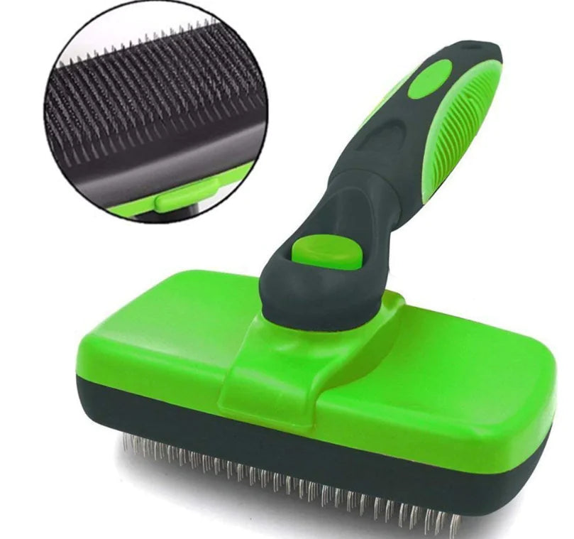 Automatic Pet Grooming Brush for Shedding and Cleaning