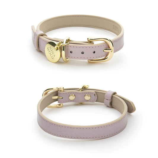 Milan Vegan Leather Dog Collar - Padded Luxury Dog Collar
