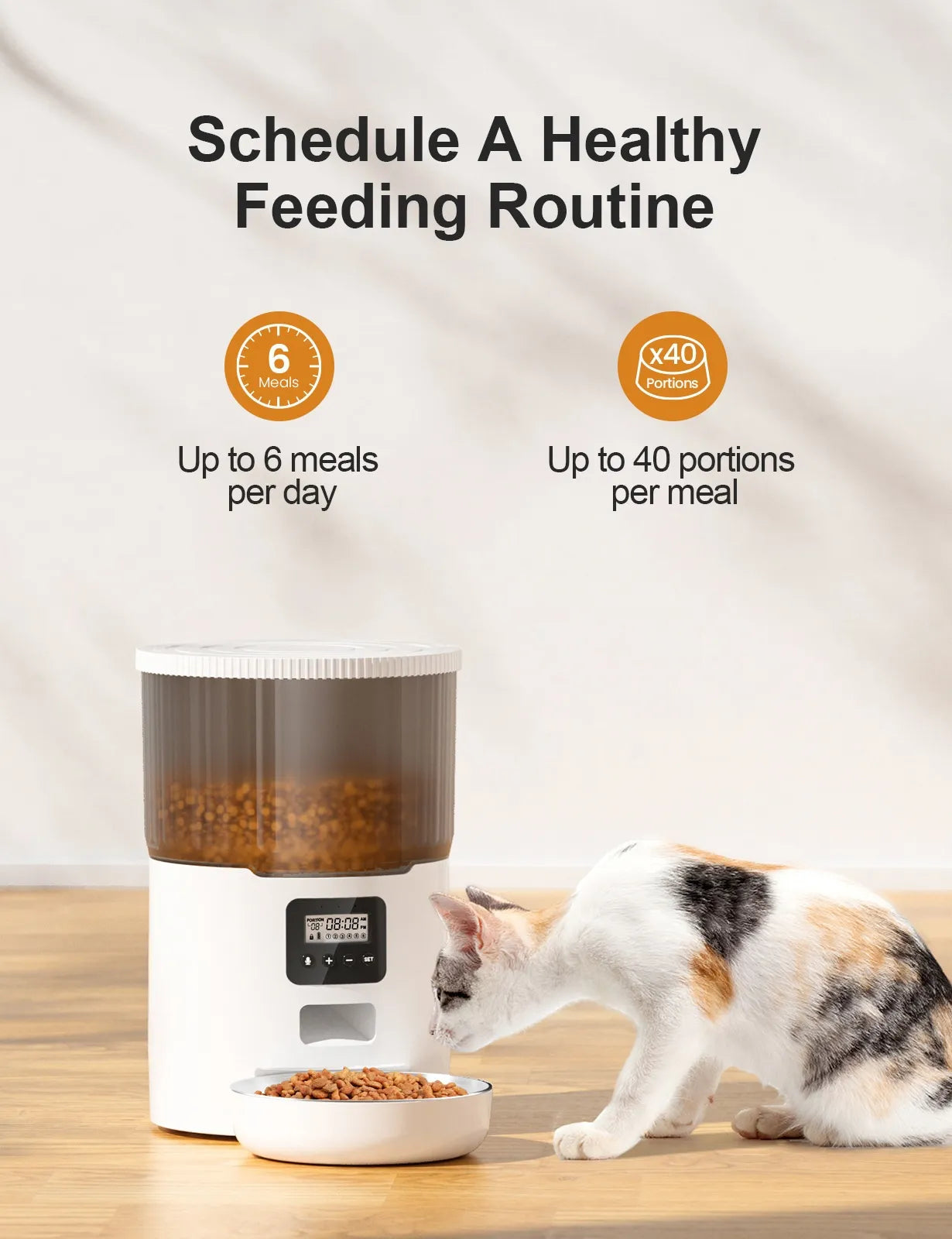 Automatic Pet Feeder. Dog & Cats.